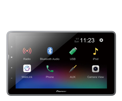 Stacja multimedialna Pioneer DMH-AF555BT 2-DIN 9" USB BT AUX
